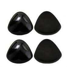 2pcs Elegant Reusable Foam Bra Pads - Soft, Enhancing & Shaping Breast Pads, Suitable For Bikini Tops & Beach Wear