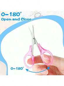 1 PIEZA Tijeras de artesanía - Con cubierta protectora, tijeras para papel hecho a mano, ideales para bordado y corte de papel fino, adecuadas para manualidades, DIY y uso diario - Perfectas para la escuela, la oficina y los viajes