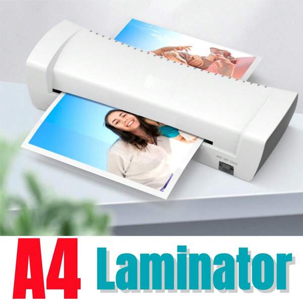AutoFu A4 A5 A6 Laminator Machine, Hot & Cold Laminator, 230MM Wide, 2-4 Min Warm Up, Laminating Machine Thermal With Laminating Sheets For A4/A5/A6
