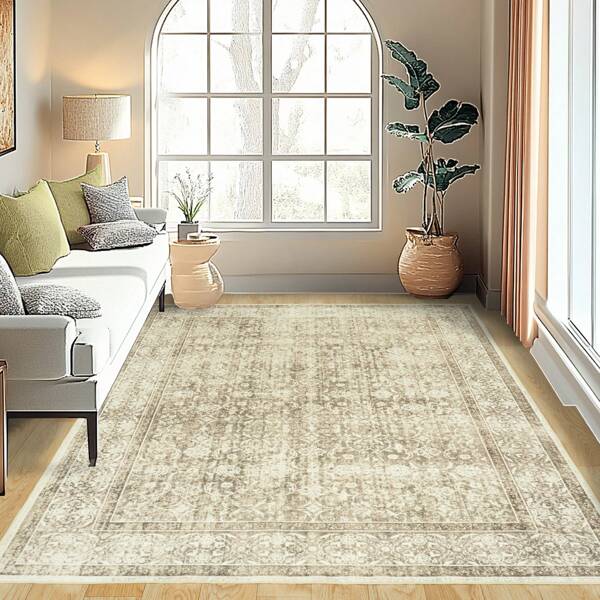 1 alfombra lavable a máquina para dormitorio y sala de estar. Esta lujosa alfombra antideslizante con reverso de látex TPR es ideal para comedores, oficinas, cocinas, dormitorios y balcones. También es ideal como regalo para el Día del Padre, el Día de la Madre, fiestas y Acción de Gracias, lo que la convierte en un excelente elemento de decoración.