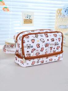 Children's Pencil Case, Stationery Bag, Pencil Box, Large Capacity Pencil Box, Handheld Pencil Box, Stationery Box, Cosmetic Bag, Cosmetic Pouch, Storage Bag , Back To School Gifts - Multicolor - View 17