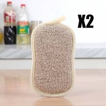 Multifunctional Polyurethane Sponge Wipe, Reusable Washable Kitchen Brush Pot Washing Dish Not Easy To Drop Hair, Suitable For Bathroom, Kitchen, Bathroom Cleaning