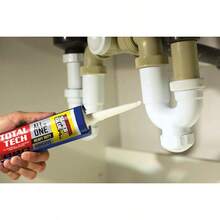 Total Tech White AllInOne Adhesive Sealant 9.8oz Cartridges Pack Of 2 - White - View 5