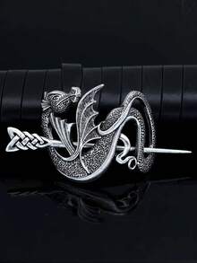 1 件复古蝴蝶发夹生命之树维京金属发夹古董中世纪发夹婚礼日常使用法式发饰女士返校哥特式黑暗万圣节秋冬