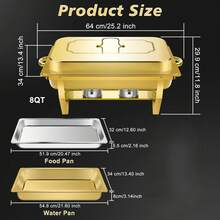 Serving Dishes, Trays & Platters - 金色4件套 - 查看 4