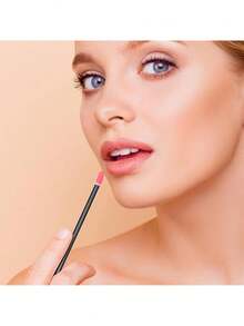 50/100/500 件一次性唇刷黑色微型唇刷睫毛清洁棉签迷你化妆工具 - 黑色 - 查看 5