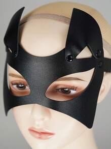 قناع نسائي جريء، قناع أسود جذاب للنساء، قناع جوثي لهالوين، قناع قطة للحفلات، اكسسوارات ملابس نسائية جريئة، هدية عيد الحب، قناع للحفلات