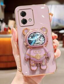 Capinha De Celular Borda dourada para Motoorola Varios Modelos