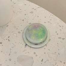 1 件简约扎染绿色磁吸手机支架，强力吸附，兼容 、Honor、VIVO、OPPO 手机壳，可伸缩便携式桌面支架，时尚又艺术 - 彩色 - 查看 7