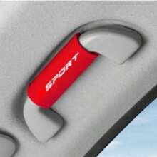 2Pcs Soft Velvet Car Roof Door Handle Protector, Car Armrest Cover, Fit For All Models