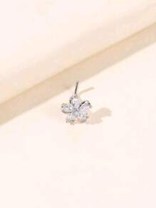 1pc Fashion Delicate Cute Golden Flower Nose Ring/Piercing For Women, Everyday Wear Nose Accessory
