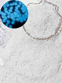 500pcs Luminous Sand, Horticultural Aquatic Landscape Fluorescent Stone, Mini Luminous Resin Stone, Used For Succulent Resin Luminous Rocks, Garden Decoration, Micro Landscape, Bonsai Decoration, Passageway, Aquarium,Vase Filler,Flower Pots,Vase Decorations, Fish Tank Decorations, Props For Wedding Arrangements Gifts Birthday Graduation