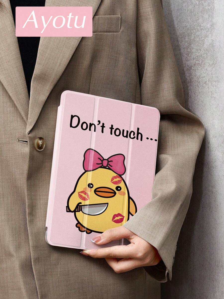 “别碰我”保护壳，兼容三星 Galaxy Tab/iPad、iPad 第 9/8/7 代 10.2 英寸、新款 iPad 第 10 代，具备自动唤醒/睡眠功能，四角防摔保护