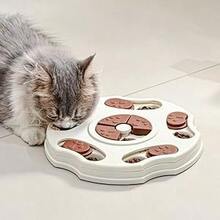 Interactive Dog Puzzle Toy For Smart Large Small Medium Dogs To Keep Them Busy Training Chew,Cat Toys For Bored Indoor Adult Cats,Slow Feeder Dog Bowls Feeder Puppy Toys Essentials Pet Gift - 變體1 - 查看 4