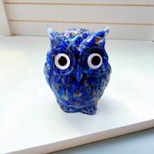 1pc Crystal Drops Make Owl Products, Crystal Upholstery, Crystal Owl Indoor Ornament Gift, Crystal Owl Statue Crafts