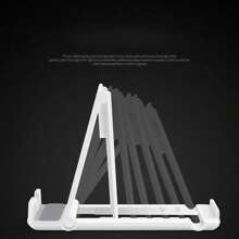 1 Plastic Desktop Phone Holder, Foldable Portable Phone Holder