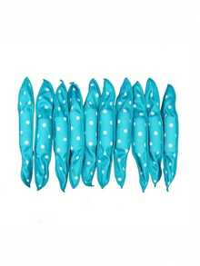 10 件柔软睡眠卷发器，弹性泡沫和海绵 DIY 卷发器，适合所有发质的魔法发型配件，返校、旅行度假必备，女士发饰