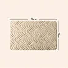 Geometrisches Muster Badezimmermatte Set, weicher rutschfester Duschvorleger aus Mikrofaser mit Toilettendeckelbezug, dick saugfähiger Plüschteppich für Schlafzimmer, Küche, Wohnzimmer Heimdekoration, perfektes Urlaubsgeschenk