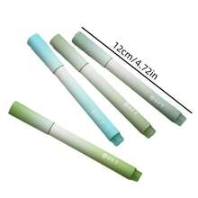 4pcs Gradient Fluorescent Highlighter Pens, High-Quality Colorful Textmarker Pen For Students, Large Capacity, Eye-Protection, Great For Back To School & Holiday Gifts