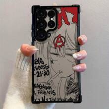 Funda de Teléfono con Graffiti de Chica Anime para Samsunggalaxia2524S23.S22.212020FE.20MásA03A03NúcleoA03A04A04E/M04.A05A05S.A064GSamsungA065GA12/M12.4GA135G/A04S.A155GOPPOdieciséisA245GA255GA32 en español4GA32 en español5Gtres cuarenta y cuatrotres cuadernos5GA54 (en español)5G555GNota10Nota 10+Nota20UltraNota20FE.UltraMás4G5GFunda trasera suave y transparente a prueba de caídas - Colores mixtos - Ver 2