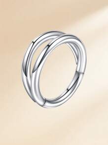 16G 18G Edelstahl Hypoallergene Nasenpiercing Scharniernasenringe für Nasenlöcher, Septum, Knorpel, Helix, Daith, Tragus, Rook, Conch, Lippe, Ohrlappen Piercings, Scharnierklicker Segment Nasenringe, Septum Schmuck, Segment Ring Körperpiercings, Nasenringe, Lippenpiercing, Nasenloch Helix Knorpel Rook Ohrringe, Helix Knorpel Daith Tragus Sleeper Ohrringe Körperpiercings für Frauen und Männer