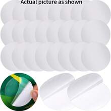 1/5/10Pcs Inflatable Repair Patch Kit For Bounce House, Pool, Tent, Canvas, Canopy, Pool Floats, Air Bed Mattress, Heavy Duty TPU Repair Patch, Waterproof - White - View 11