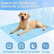 Nuovo tappetino refrigerante estivo per cani, letto freddo per animali domestici per cani e gatti di grandi e piccole dimensioni, accessori per animali domestici, coperta durevole, cuscino di ghiaccio per divano