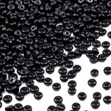 398 Stücke 6*3mm bunte Glasperlen, einfarbige lose Perlen geeignet für DIY Quasten, Schmuckherstellung, Armbänder, Halsketten
