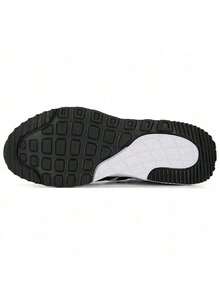 Nike Zapatillas de deporte Air Max System con amortiguación de aire, amortiguación de impactos, malla transpirable, deportivas informales. - Blanco y Negro - Ver 7