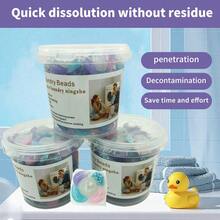 12g/Tub 50pcs Fabric Softener Beads, Long Lasting Fragrance, Clothes Refreshing Fragrance Beads, Laundry Supplies, Clothing Care