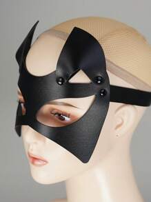 قناع نسائي جريء، قناع أسود جذاب للنساء، قناع جوثي لهالوين، قناع قطة للحفلات، اكسسوارات ملابس نسائية جريئة، هدية عيد الحب، قناع للحفلات