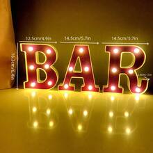 1pc High Brightness Wine Glass & Bar Neon Sign, Beer, Cocktail Glass, Bar Beer Bottle Size 13.9x5.7in (Approx. 35.5x14.5cm), Battery Or USB Powered Desk & Wall Decor Light, Suitable For Girls' Dorm Room, Wedding Anniversary, Bar, Hotel, Supermarket, Valentine's Day, Mother's Day, Birthday Party, Christmas And Home Decor, Men's Game Room Background Lighting - Wine Glass BAR Neon Light - View 73