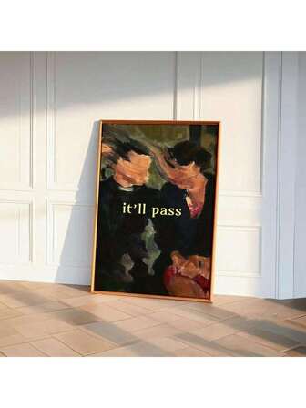 FajerminArt 1 لوحة فنية حائطية مطبوعة ذات طابع قديم وتجريدي، بوستر مسلسل "Fleabag"، للزين غرفة المعيشة وغرفة النوم كهدية