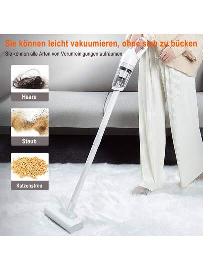 Okwish OKWISH Cordless held Stick Stofzuiger Cleaner, Suction Power Ultralight Cleaner In view 2