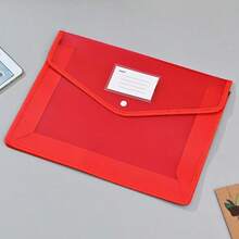 1 件装扩展文件夹，带透明信封，快速扣合，无分隔符，大容量，多种颜色，适合 Letter/A4 尺寸，学校用品，返校