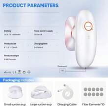 3in 1 Multifunction Facial BodyMassager, 3Adiustable Modes, Handheld Homelse SkincareBeauty Device ForBack, Belly, Waist, Legs, White - trắng - Xem 4