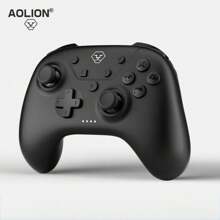 AOLION AOLION New Wireless Wake Up Function Controller Joystick Compatible With Switch/Lite/OLED Double Vibration Wireless Joystick Controller For Gamepad Turbo Function Compatible With Switch/PC/IOS/Android Multi-Platform Handle