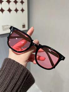 3 件套女士圆形眼镜，时尚情侣款，适合户外、海滩派对、T 台