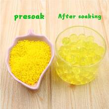 10.000 hạt nước nhiều màu/trong suốt, thích hợp để trang trí bình hoa, trang trí Giáng sinh, trang trí bàn tiệc cưới, làm nến nổi, trồng cây, trang trí hoa. - Màu vàng - Xem 3