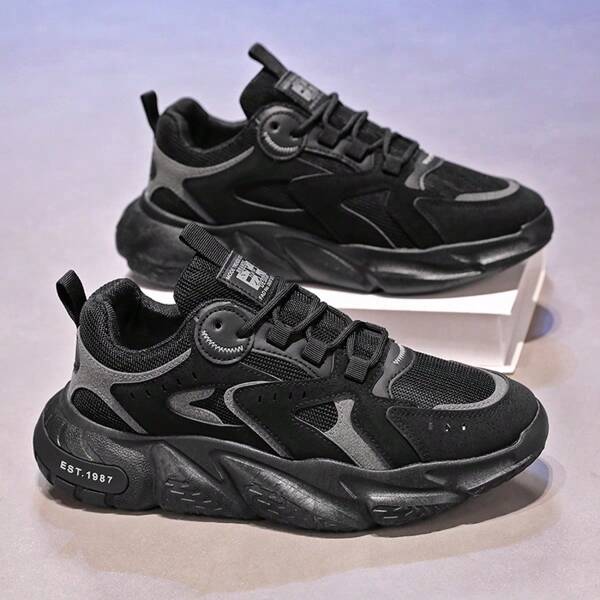 Mode Herren Chunky Sneakers - Frühling 2025 Neu, Ganzjährig vielseitig, Chunky Sportschuhe für Alltag & Lässig "Neue Frühlings Chunky Sneakers" "Ganzjährige Herren Sneakers" "Vielseitige Schuhe"
