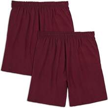 Men's  Cotton Shorts With Pockets (S-4XL) - Gói 2 - Màu nâu đỏ - Xem 1