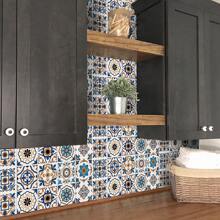24PCS- Nordic Home Tile, Self-Adhesive Wall Stickers, Kitchen Bathroom Bedroom Living Room Dining Room, Waterproof, Oil And Moisture Proof, Decorative Tile Stickers, Wall Renovation Floor Stickers For Home Decor