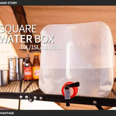 1 pieza - Balde plegable portátil para exteriores, herramienta de almacenamiento de agua, balde de agua para automóvil, balde de agua para acampada, balde de agua para hogar y exteriores, diseño plegable de gran capacidad para un fácil transporte, baldes telescópicos, baldes de agua para autoconducción, baldes de almacenamiento, con asa, productos de viaje, productos para exteriores, productos para el hogar