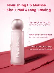 Pink Bear الزعرور البني المحمر K03. حلم ذو لمسة دافئة