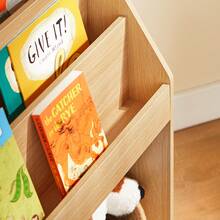 SoBuy Children Kids Bookcase Bookshelf Storage Display Shelf Rack Organizer White W73 X D30 X H80cm KMB01-W - Maple - View 6