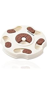 Interactive Dog Puzzle Toy For Smart Large Small Medium Dogs To Keep Them Busy Training Chew,Cat Toys For Bored Indoor Adult Cats,Slow Feeder Dog Bowls Feeder Puppy Toys Essentials Pet Gift - 變體1 - 查看 9
