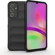Funda puffer de silicón suave para teléfono celular - Negro - Ver 3