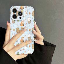 Funda para teléfono (1 unidad) Diseño de dibujos animados con estilo retro, compatible con modelos 16/15/14/13/12/11 Plus/Pro/Pro, X/XS, XS. Estampados realistas. - Colores mixtos 1 - Ver 3