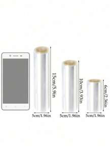 5m Collar/Envoltura de acetato transparente para tartas, enrollados de tarta, empaquetado elegante de tartas, decoraciones de bordes, envoltorios de plástico para tartas, películas de envoltura para tartas, láminas para tartas mousse, collares de tarta DIY para decoración de repostería, elaboración de tarjetas de sacudida, mousse, chocolate y decoración de alimentos de pastelería, accesorios de repostería perfectos para uso doméstico y profesional, aptos para Halloween, Navidad, cumpleaños, boda, graduación, Día de la Madre, Día del Padre, baby shower, revelación de género