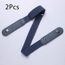 1/2/4条装弹力腰带，可调节无扣腰带，适合搭配牛仔裤和休闲裤，男女通用，隐形弹力腰带，塑形腰带 - 无扣舒适，可调节弹力，完美搭配牛仔裤和休闲裤 - 凸显身材曲线，复古弹力腰带 - 无扣，隐形贴合，男女通用，舒适弹力，均码 - 彩色 - 查看 28